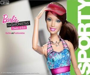 yapboz Barbie Fashionista Sporty
